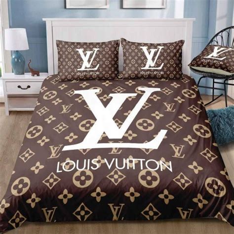 louis vuitton bed sheet|authentic louis vuitton bedding set.